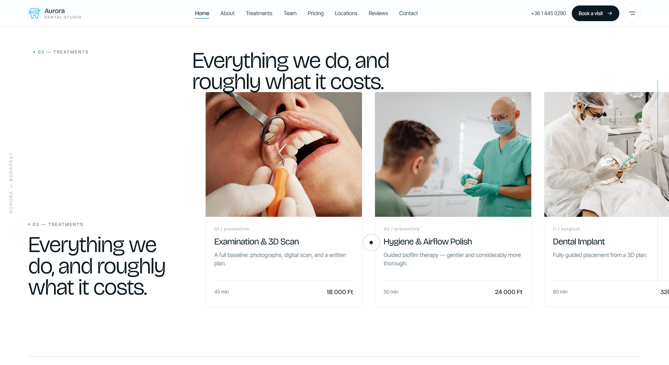 Aurora Dental Studio — screen 3