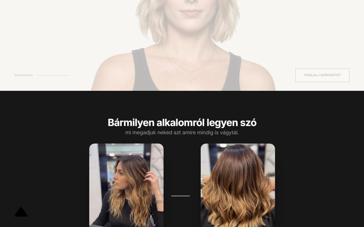 Muzsik Fodrászat — screen 3